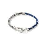 Heishi Lapis Lazuli Chain Bracelet, Silver - BUS9012521LPZ-John Hardy-Renee Taylor Gallery