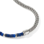 Heishi Lapis Lazuli Chain Bracelet, Silver - BUS9012521LPZ-John Hardy-Renee Taylor Gallery