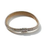 Icon 18K Gold & Silver Small Reversible Bracelet - BZ904RV-John Hardy-Renee Taylor Gallery