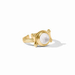 Bamboo Stone Ring-Iridescent Clear Crystal - R234GIRC00-Julie Vos-Renee Taylor Gallery