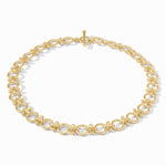 Bamboo Link Necklace-Gold - N539G00-Julie Vos-Renee Taylor Gallery