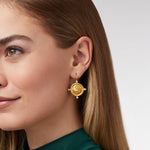 Bee Cameo Earrings-Julie Vos-Renee Taylor Gallery