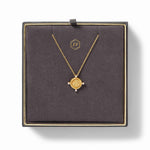 Bee Cameo Solitaire Necklace-Julie Vos-Renee Taylor Gallery