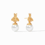 Bee Pearl Drop Earring - ER515GPL00