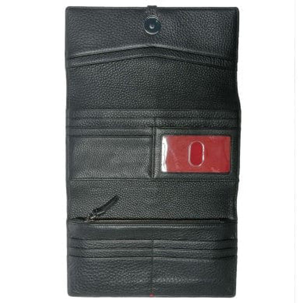 BENJAMIN WALLET Black/Gunmetal Hammitt