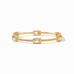 Baguette Bangle - Cubic Zirconia-Julie Vos-Renee Taylor Gallery