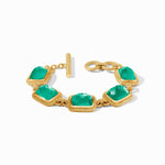 Cheval Stone Bracelet - Iridescent Emerald Green-Julie Vos-Renee Taylor Gallery