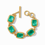 Cheval Stone Bracelet - Iridescent Emerald Green-Julie Vos-Renee Taylor Gallery