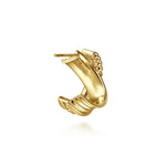 14K Yellow Gold Bujukan Criss Cross J Hoop Earrings – EG15298Y4JJJ-Gabriel & Co.-Renee Taylor Gallery