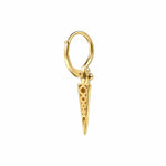 14K Yellow Gold Bujukan Clover and Triangle Pyramid Leverback Drop Earrings - EG15584Y4JJ-Gabriel & Co.-Renee Taylor Gallery