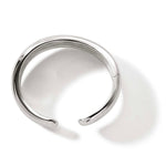 Surf Hinged Cuff, Sterling Silver, Wide - CB901115-John Hardy-Renee Taylor Gallery