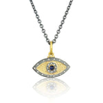 Chase Pendant with Diamond & Sapphire by Lika Behar