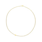 "Boules" Chain Necklace in Hand-Engraved Gold - CN1-609-Nanis-Renee Taylor Gallery