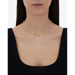 "Soffio" Gold Boules Collar Necklace - CN6-583-Nanis-Renee Taylor Gallery