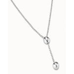 Lonely Planet Sterling Silver Plated Necklace - COL1416MTL0000U-UNO de 50-Renee Taylor Gallery