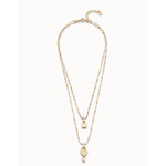Unlock 18K Gold Plated Necklace - COL1794ORO0000U-UNO de 50-Renee Taylor Gallery