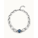 Marvelous Silver Sterling Silver Plated Necklace-UNO de 50-Renee Taylor Gallery