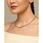 Emotions 18K Gold Plated Necklace - COL1862ORO0000U-UNO de 50-Renee Taylor Gallery