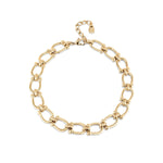 Serotonin 18K Gold Plated Necklace - COL1898ORO0000U-UNO de 50-Renee Taylor Gallery