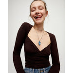 Ser Deslumbrante Large Blue Oval Faceted Crystal Long Silver Plated Necklace - COL2031AZUMTL0U-UNO de 50-Renee Taylor Gallery