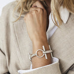 St. Moritz Bit Chain Bracelet - Silver Plated - B0138 MET03-CXC-Renee Taylor Gallery