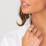 Carnation Ring - Silver Plated - R0048 MET-CXC-Renee Taylor Gallery