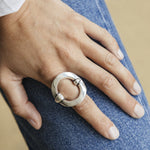 Bubble Ring - Silver Plated - R0067 MET02