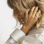 Bubble Ring - Gold Plated - R0067 ORO02-CXC-Renee Taylor Gallery