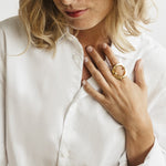 Bubble Ring - Gold Plated - R0067 ORO03-CXC-Renee Taylor Gallery