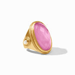 Cannes Statement Ring-Iridescent Tourmaline Pink - R169GITM-Julie Vos-Renee Taylor Gallery