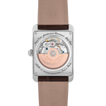 Carrée Men’s Automatic Stainless Steel Salmon Dial Leather Strap Watch – FC-303SAL4C6-Frederique Constant-Renee Taylor Gallery