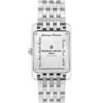 Carrée Lady’s Quartz Small Seconds Diamond Stainless Steel White Dial Watch – FC-235S2CD6B-Frederique Constant-Renee Taylor Gallery