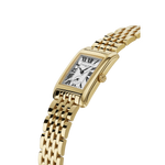 Carrée Lady’s Quartz Small Seconds Gold Stainless Steel White Dial Watch – FC-235S2C5B-Frederique Constant-Renee Taylor Gallery