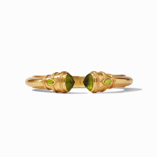 [Julie Vos] Cannes Demi Cuff-Iridescent Emerald Green main image 1