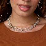 Catalina Demi Link Necklace-Pearl - N309SPL00-Julie Vos-Renee Taylor Gallery