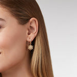 Celeste Hoop & Charm Earrings-Julie Vos-Renee Taylor Gallery