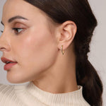 Classic Hoop Earrings 14K Yellow Gold - EG15169Y4JJJ-Gabriel & Co.-Renee Taylor Gallery