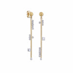 Deck Earrings with Diamond by Lika Behar