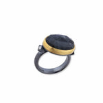 Deck Ring with Labradorite & Diamond by Lika Behar