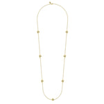 14K White and Yellow Gold Station Necklace with Diamonds – NK6939-32M45JJ-Gabriel & Co.-Renee Taylor Gallery