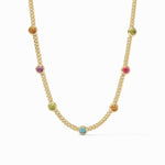 Dolce Delicate Station Necklace-Iridescent Multi Stone - N591GIML00-Julie Vos-Renee Taylor Gallery