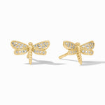 Dragonfly Pavé Stud Cubic Zirconia - ER1058GCZ00