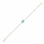 Evil Eye Bracelet with Diamond by Lika Behar