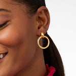 Astor Doorknocker Earrings-Julie Vos-Renee Taylor Gallery