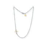 Floating Charms Necklace with Diamond by Lika Behar
