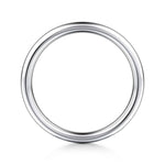 14K White Gold Wedding Band - WB16571O12W4JJJ-Gabriel & Co.-Renee Taylor Gallery