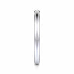 14K White Gold Wedding Band - WB16571O12W4JJJ-Gabriel & Co.-Renee Taylor Gallery