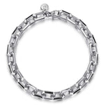Gabriel & Co Faceted Chain Bracelet 925 Sterling Silver - TBM4811-85SVJJJ-Gabriel & Co.-Renee Taylor Gallery