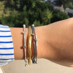 Hammered Bangle by Lika Behar