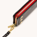 BRYANT WALLET - Black/Brushed Gold Red Zip-Hammitt-Renee Taylor Gallery